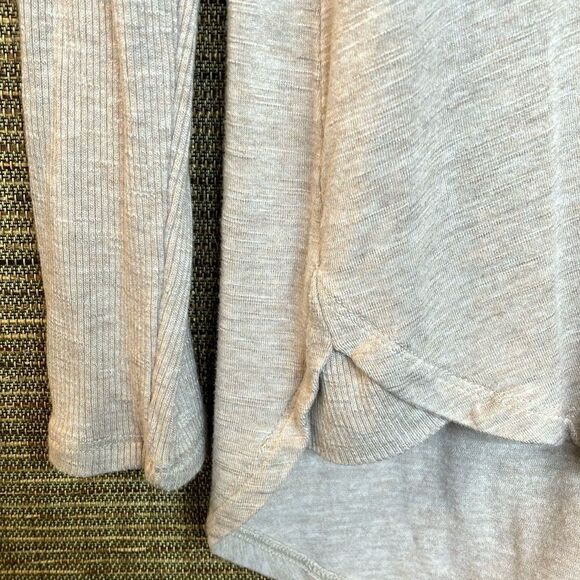 White House Black Market Taupe Long Sleeve Tee Shirt - Picture 3 of 6